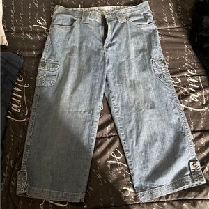 Lee Cropped Cargo Pants